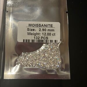 Moissanite Gemstones 2.90 mm. 12ct